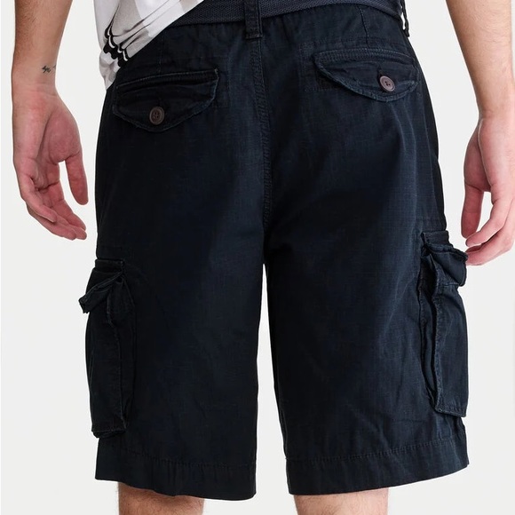 Men’s Belted Cargo Shorts - Picture 3 of 7
